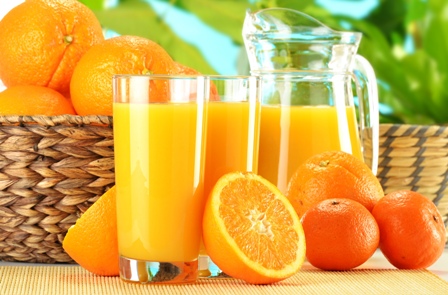 апельсиновый сок с медом