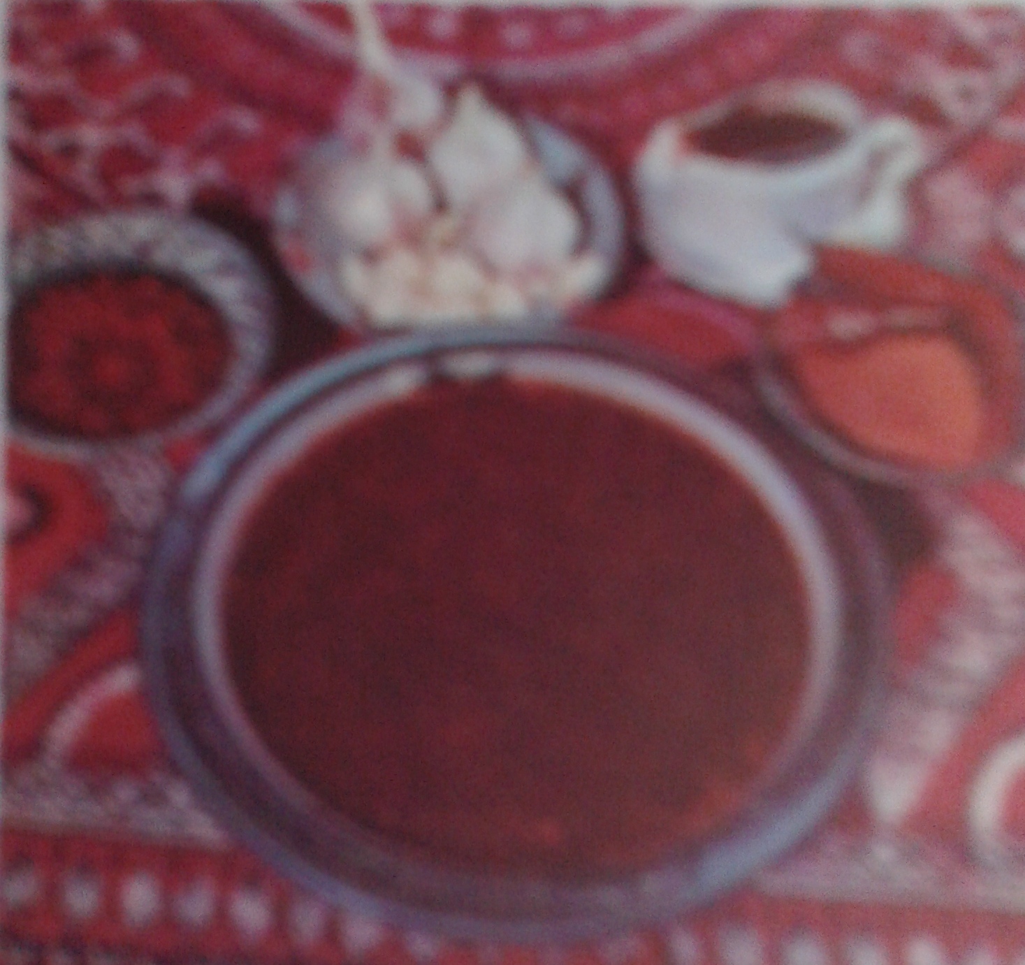 приправа Лози из чеснока с красным молотым перцем