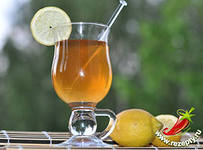 коктейль Мичуринский с медом и лимоном
