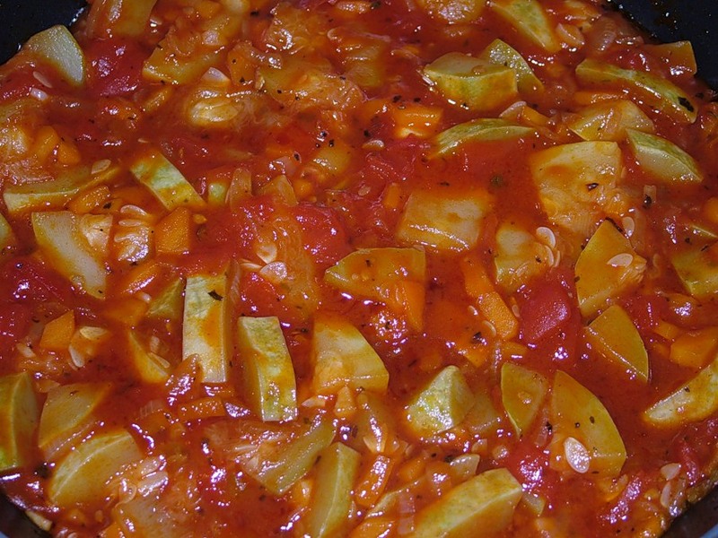  салат из кабачков с помидорами (диеты №3, 6, 8, 9, 11, 15)