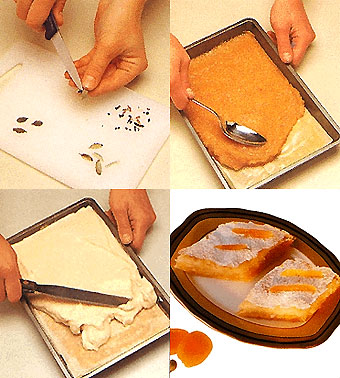 пирог из слоеного теста с абрикосами «Априкопитта» по-гречески