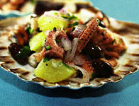 салат с осьминогом (Ahtapot Salatasi)