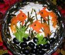 кипрский салат с грейпфрутом и мягким сыром